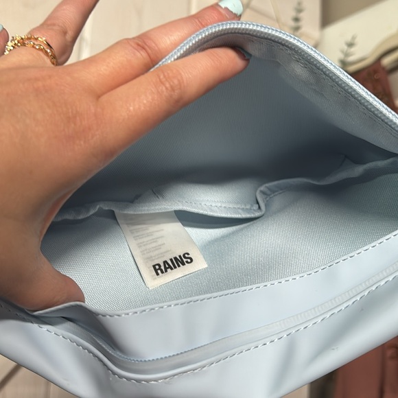 Rains Tiffany Blue Bum Belt Bag - Picture 8 of 9